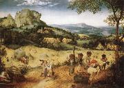 BRUEGEL, Pieter the Elder, Haymaking